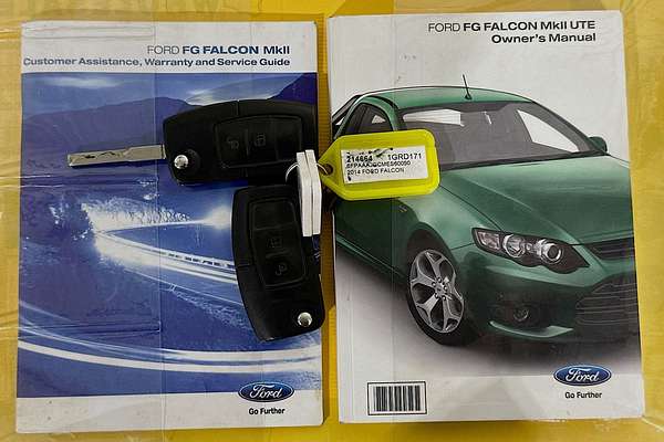 2014 Ford Falcon XR6T FG MK2 REAR WHEEL DRIVE