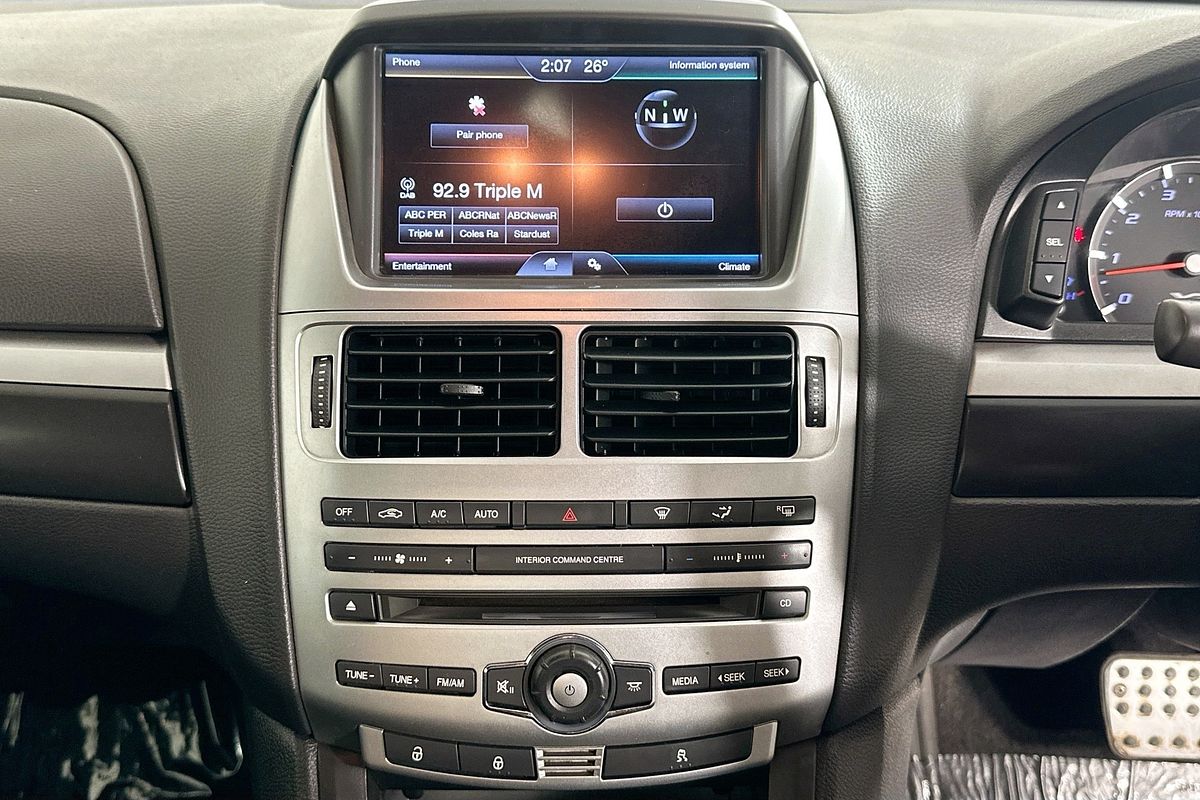 2015 Ford FALCON XR6 (LPI) FG X REAR WHEEL DRIVE