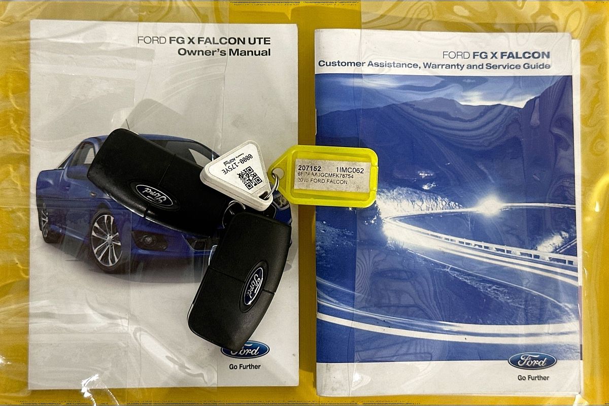 2015 Ford FALCON XR6 (LPI) FG X REAR WHEEL DRIVE