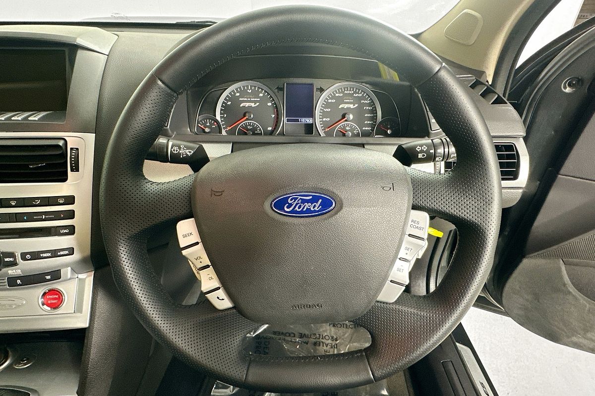 2010 Ford FPV SUPER PURSUIT FG REAR WHEEL DRIVE