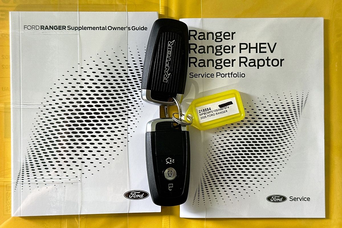 2025 Ford RANGER RAPTOR 3.0 (4x4) PY MY25.25 4X4 3.0L