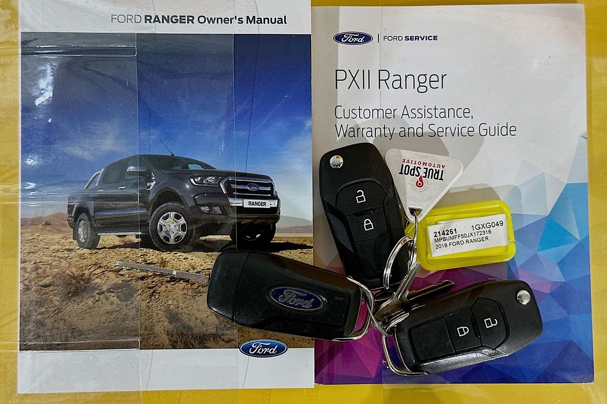 2018 Ford RANGER XLT 3.2 (4x4) PX MKII MY18 4X4 3.2L