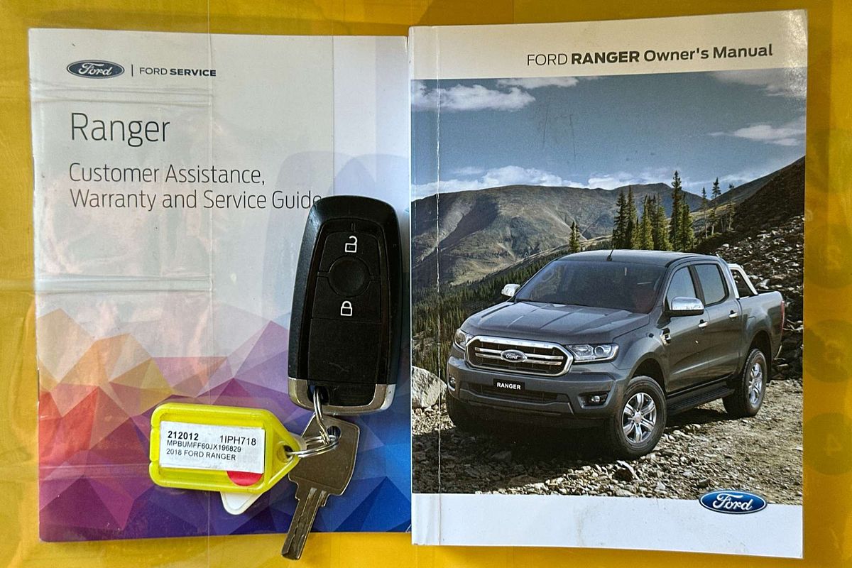 2018 Ford RANGER XLT 2.0 (4x4) PX MKIII MY19 2.0L
