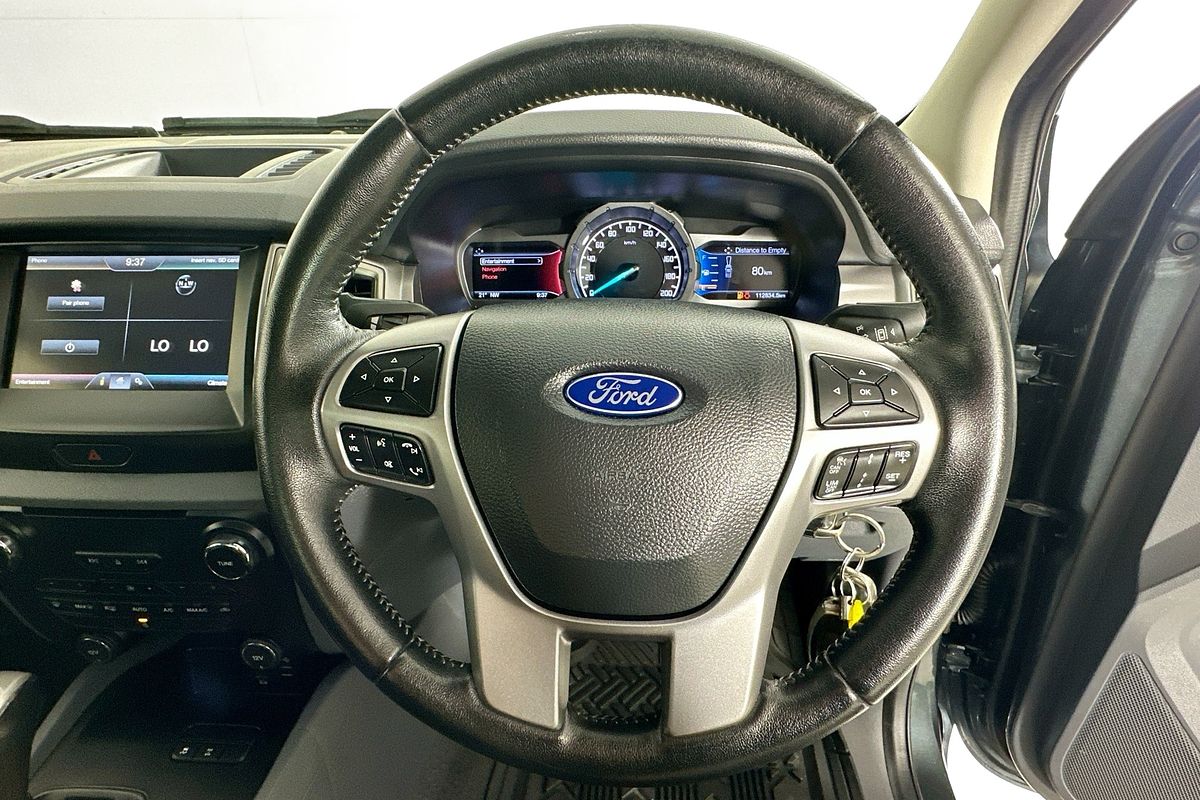 2016 Ford RANGER XLT 3.2 HI-RIDER (4x2) PX MKII REAR WHEEL DRIVE 3.2L