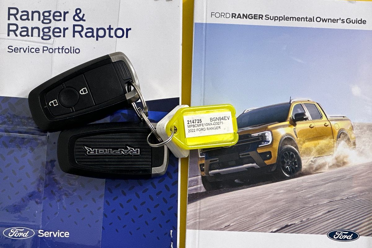 2022 Ford RANGER RAPTOR 3.0 (4x4) PY MY22 4X4 3.0L