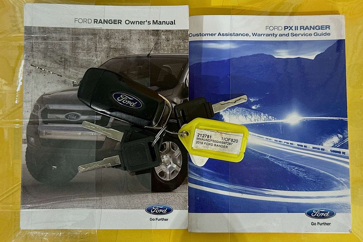 2016 Ford RANGER XLT 3.2 (4x4) PX MKII 4X4 3.2L