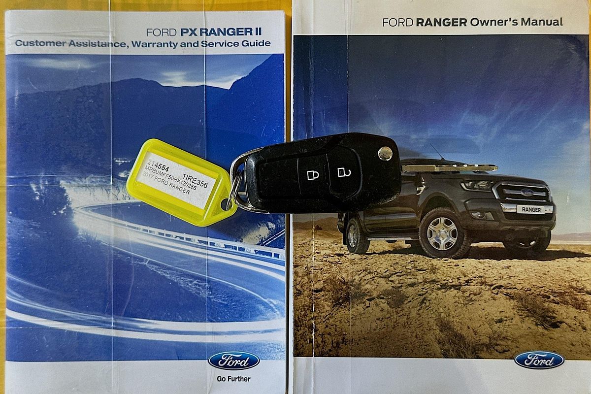 2017 Ford RANGER XLT 3.2 (4x4) PX MKII MY17 4X4 3.2L