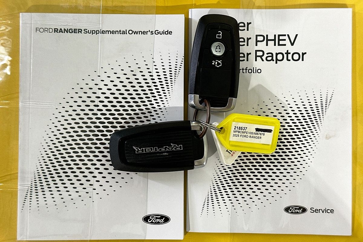 2025 Ford RANGER RAPTOR 3.0 (4x4) PY MY25.25 4X4 3.0L