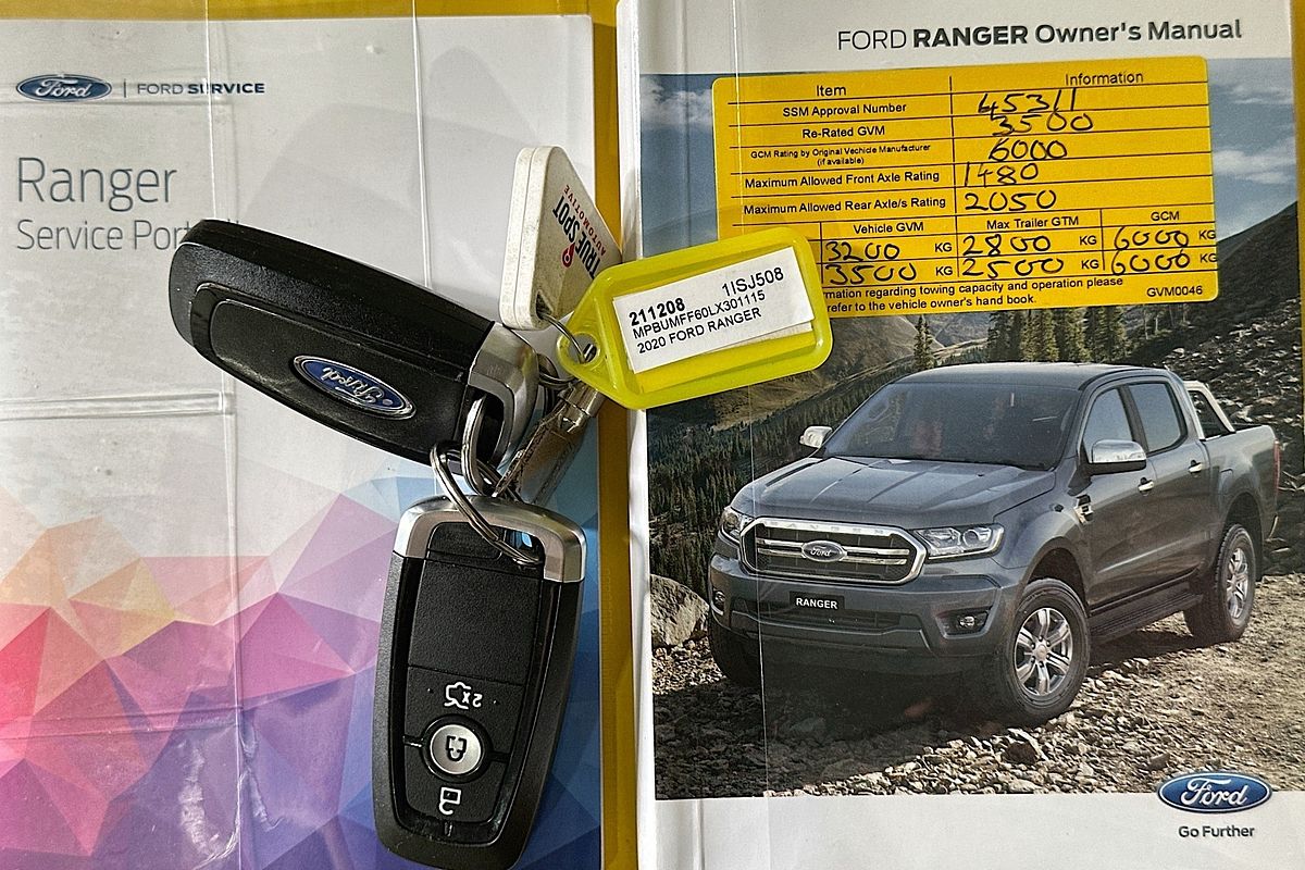 2020 Ford RANGER WILDTRAK 2.0 (4x4) PX MKIII MY20.75 4X4 2.0L
