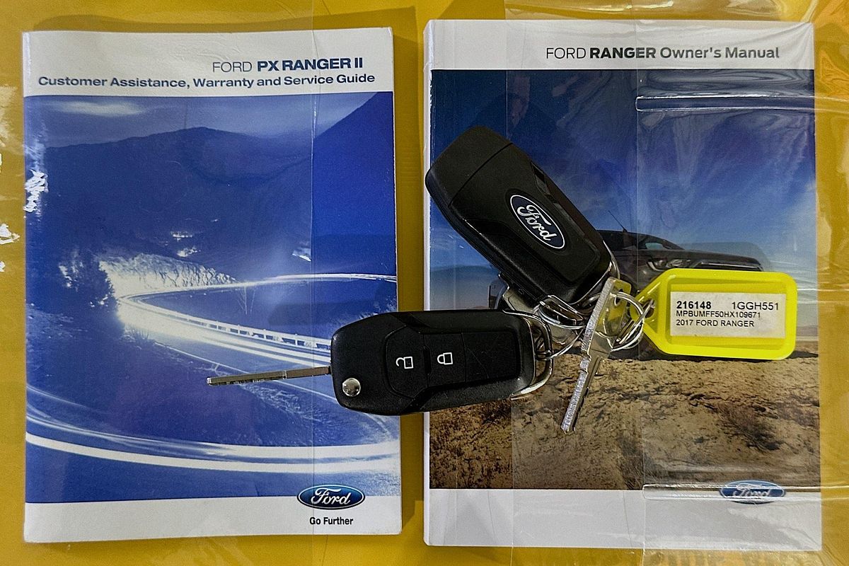 2017 Ford RANGER WILDTRAK 3.2 (4x4) PX MKII MY17 4X4 3.2L