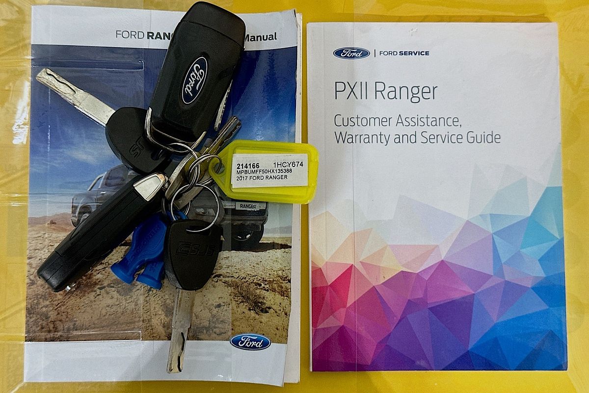 2017 Ford RANGER WILDTRAK 3.2 (4x4) PX MKII MY17 4X4 3.2L