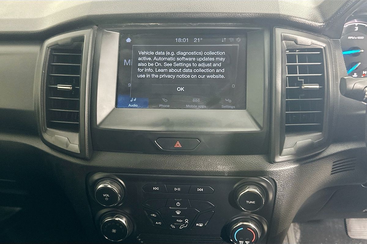 2021 Ford RANGER XL 2.2 HI-RIDER (4x2) PX MKIII MY21.75 REAR WHEEL DRIVE 2.2L