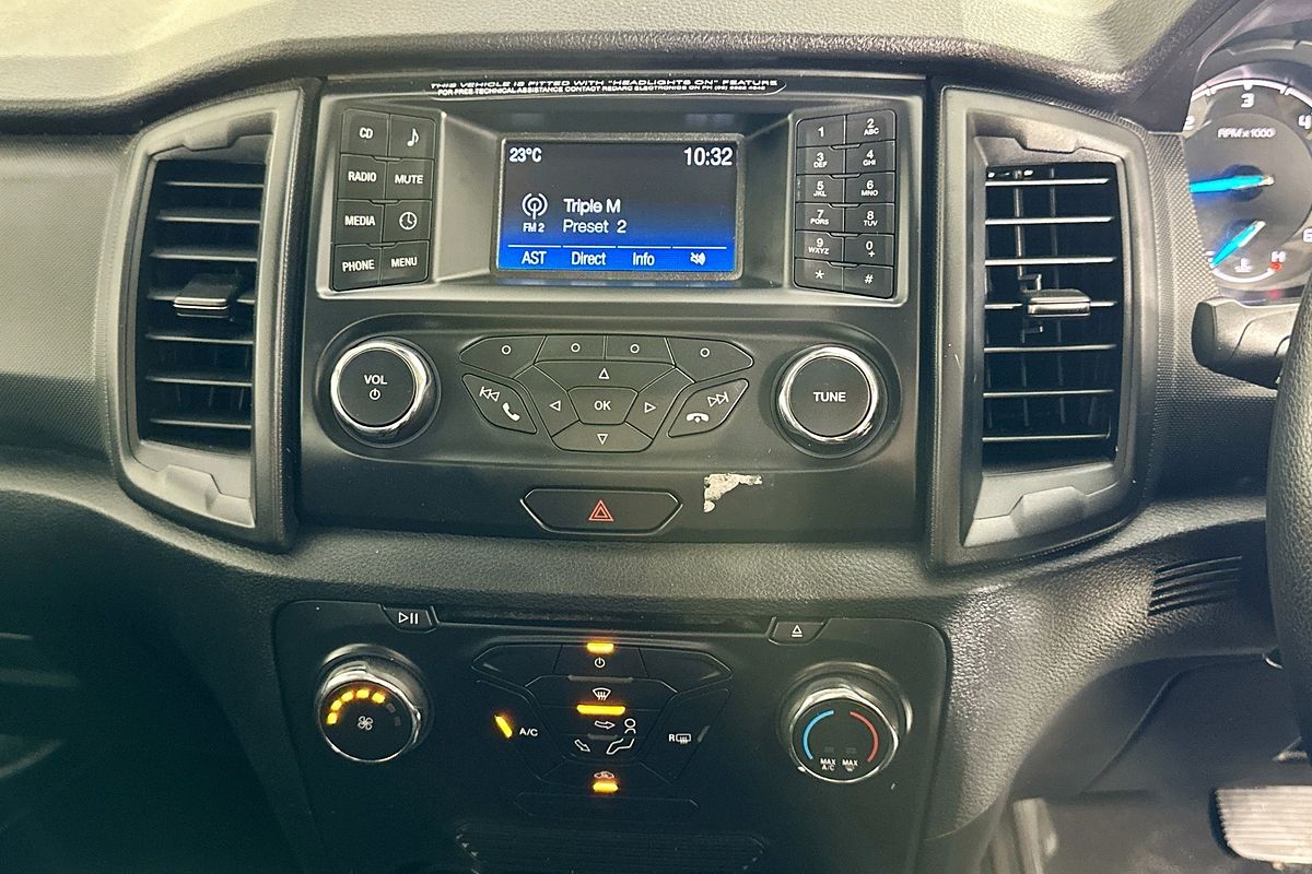 2019 Ford RANGER XL 2.2 HI-RIDER (4x2) PX MKIII MY19.75 REAR WHEEL DRIVE 2.2L