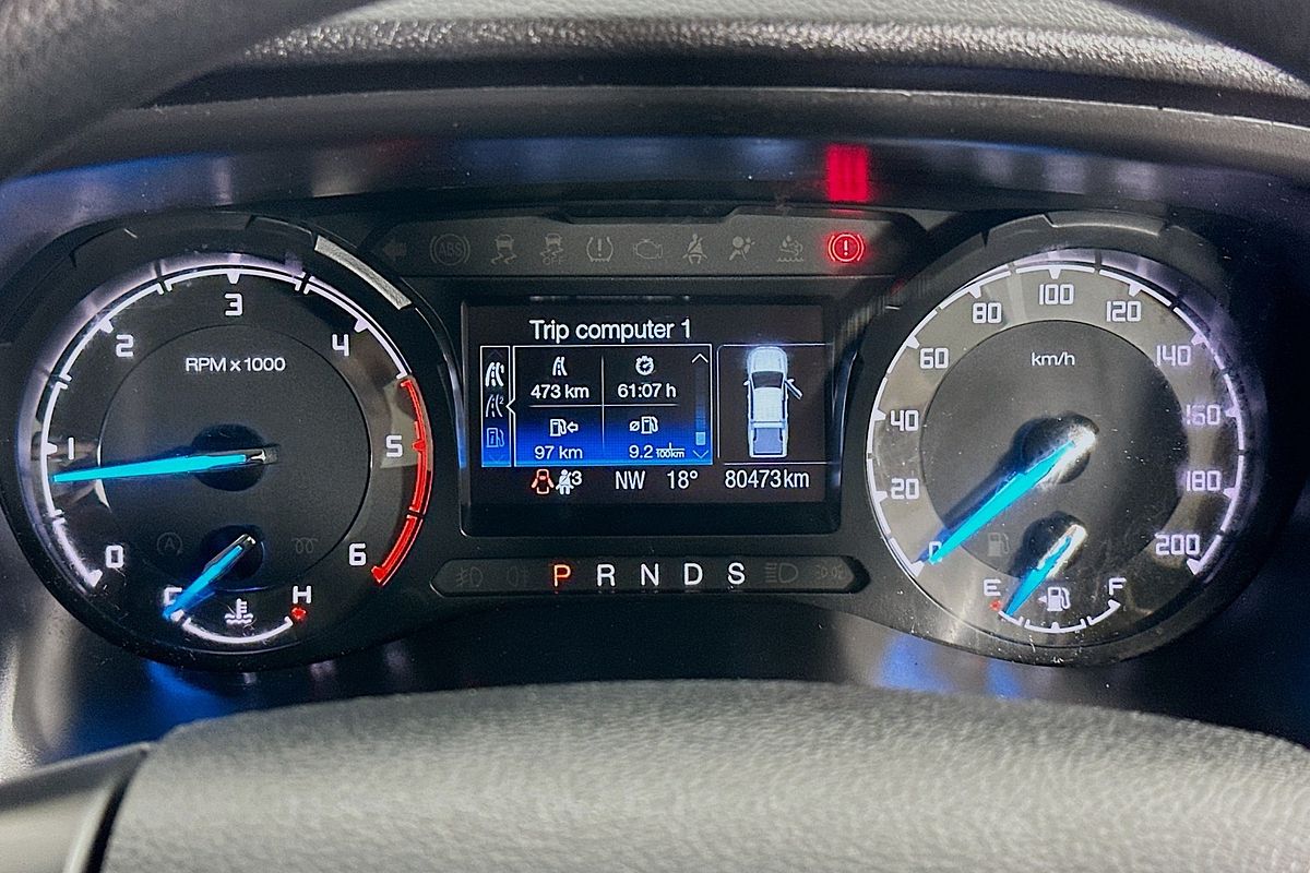 2018 Ford Ranger XL Hi-Rider PX MkIII Rear Wheel Drive