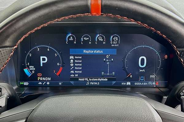 2023 Ford RANGER RAPTOR 3.0 (4x4) PY MY22 4X4