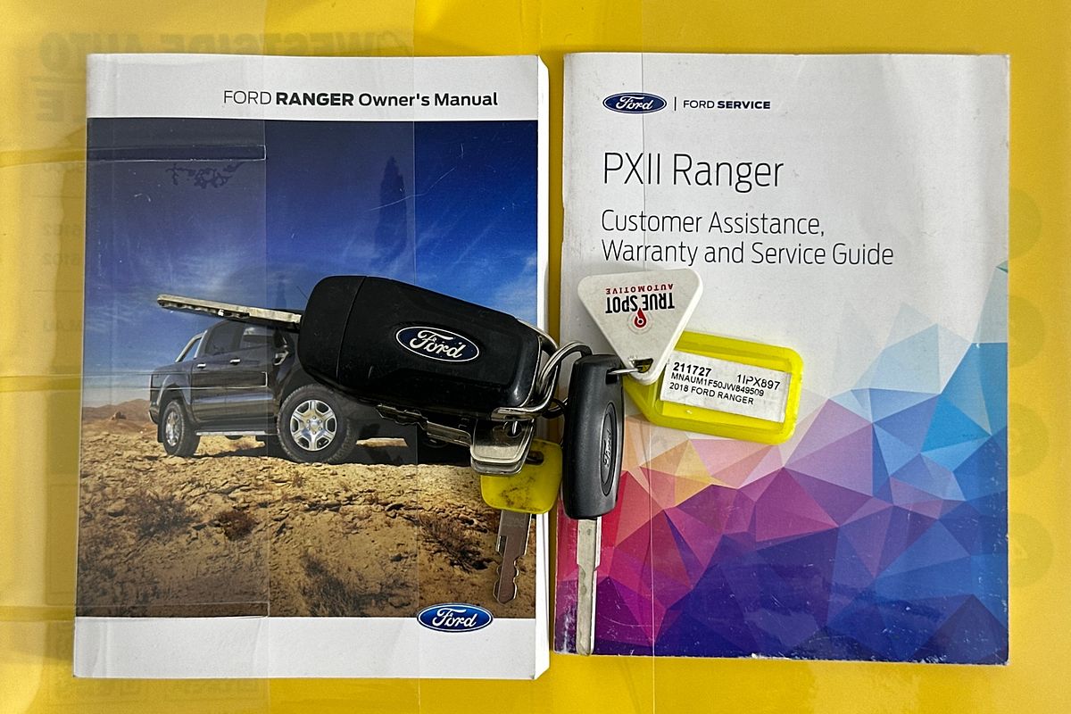 2018 Ford RANGER XL 3.2 (4x4) PX MKII MY18 4X4 3.2L