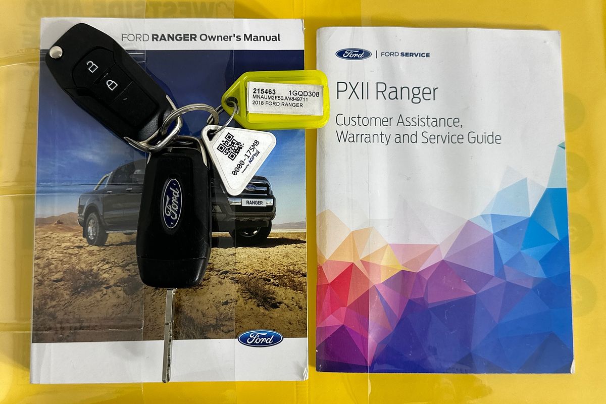2018 Ford RANGER XLT 3.2 (4x4) PX MKII MY18 4X4 3.2L
