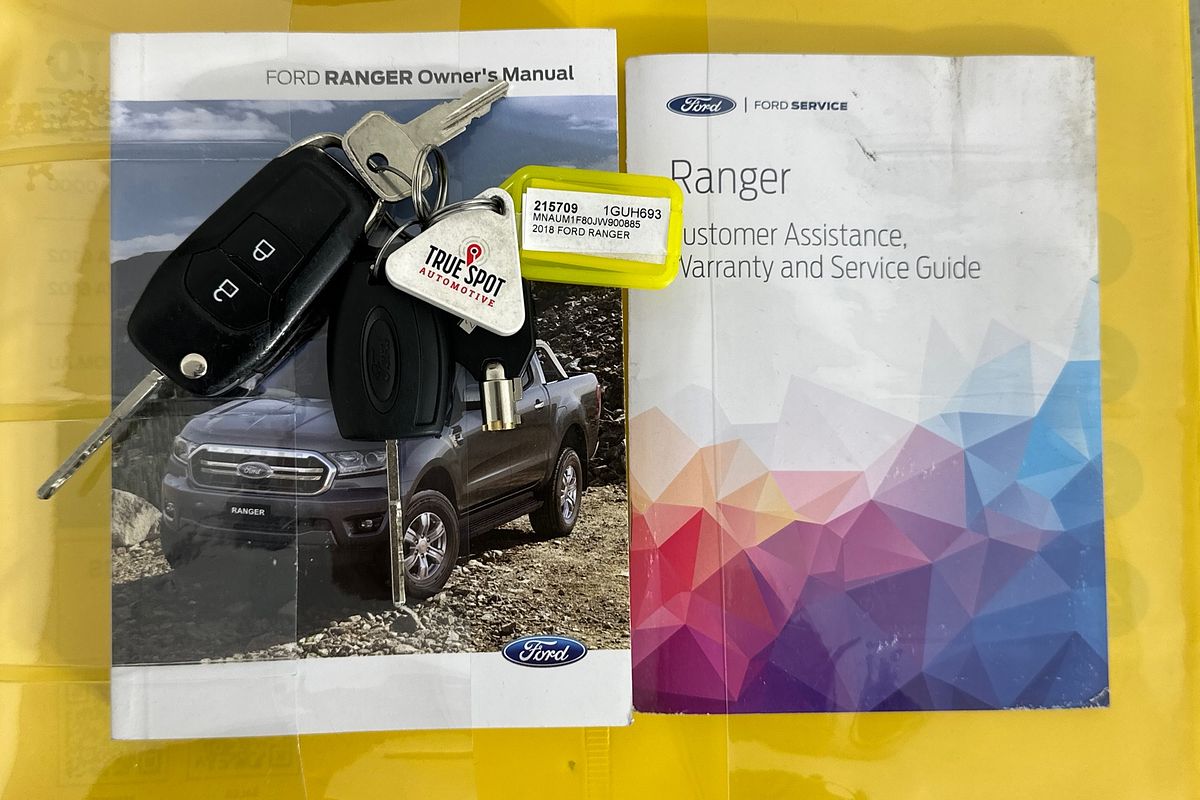 2018 Ford RANGER XL 2.2 HI-RIDER (4x2) PX MKII MY18 REAR WHEEL DRIVE 2.2L