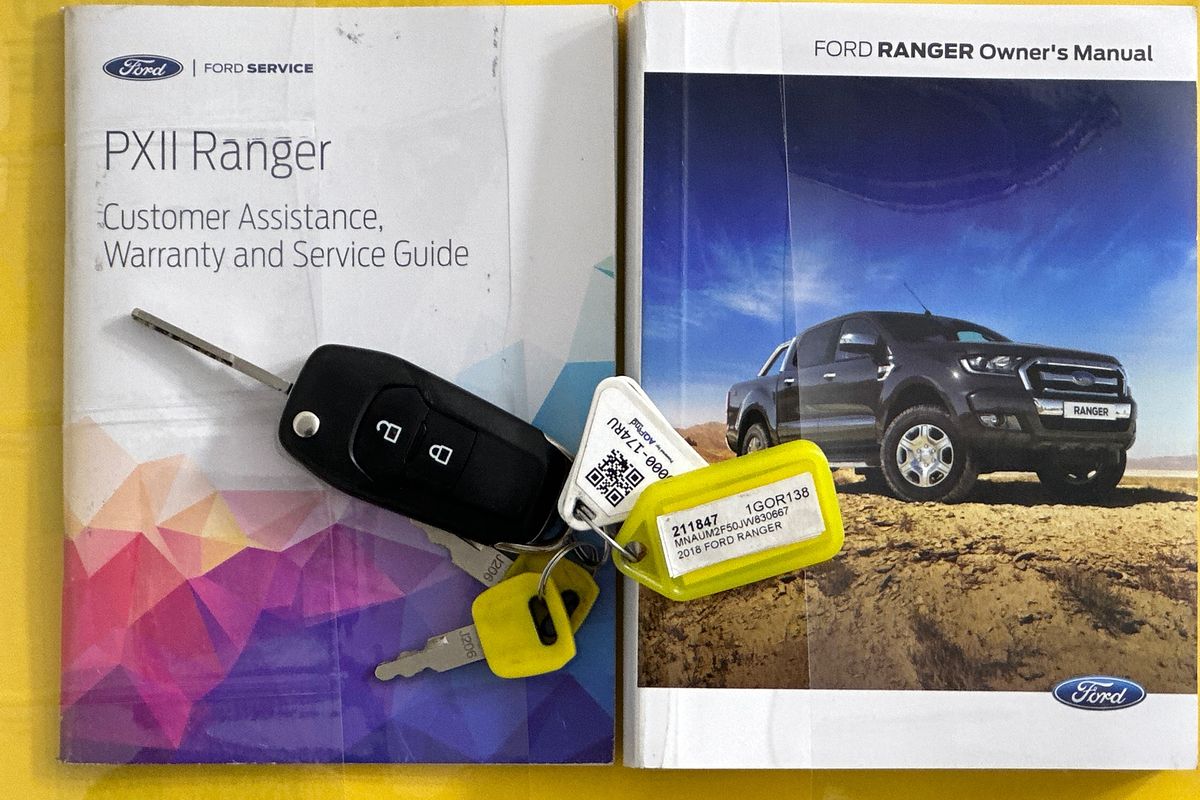 2018 Ford RANGER XLT 3.2 (4x4) PX MKII MY18 4X4 3.2L