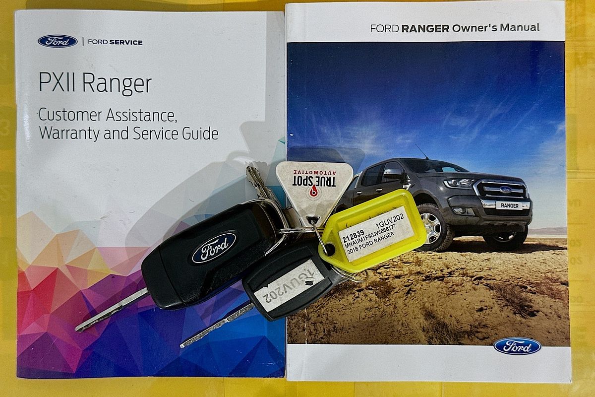 2018 Ford RANGER XL Hi-Rider PX MkII Rear Wheel Drive 2.2L
