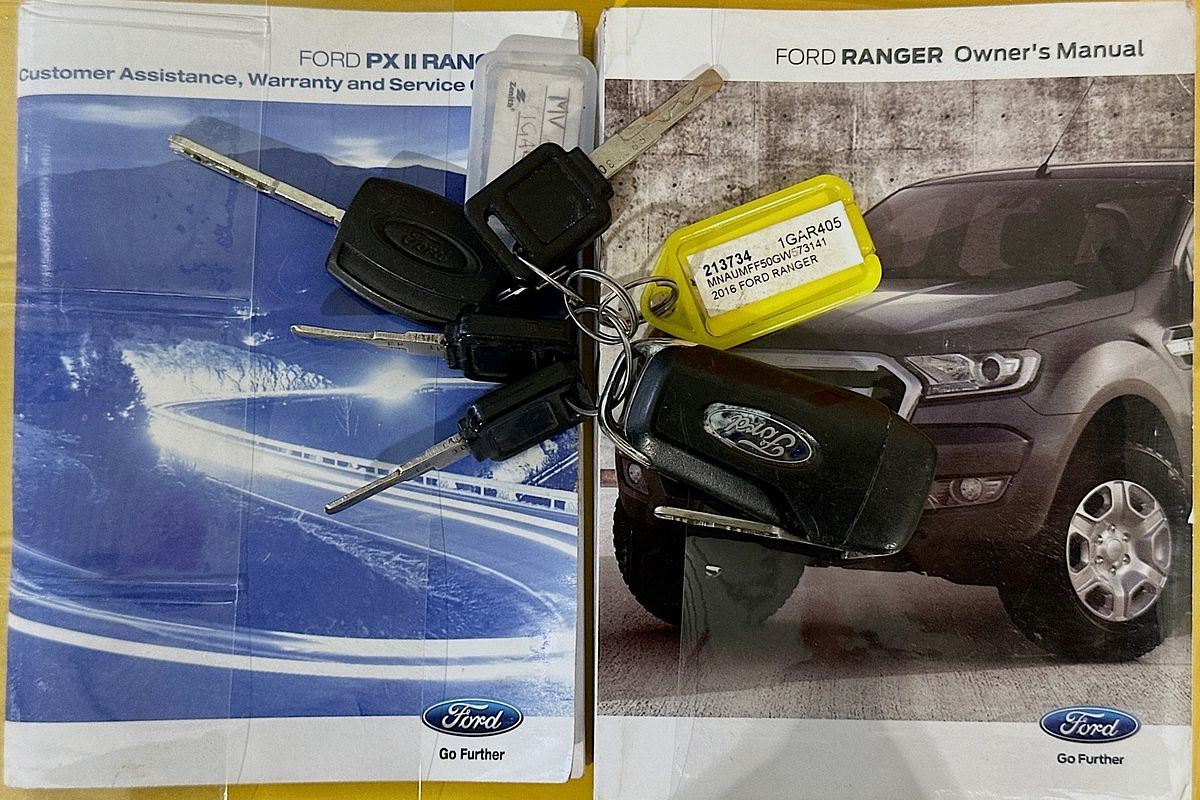 2016 Ford RANGER XLS 3.2 (4x4) PX MKII 4X4 3.2L