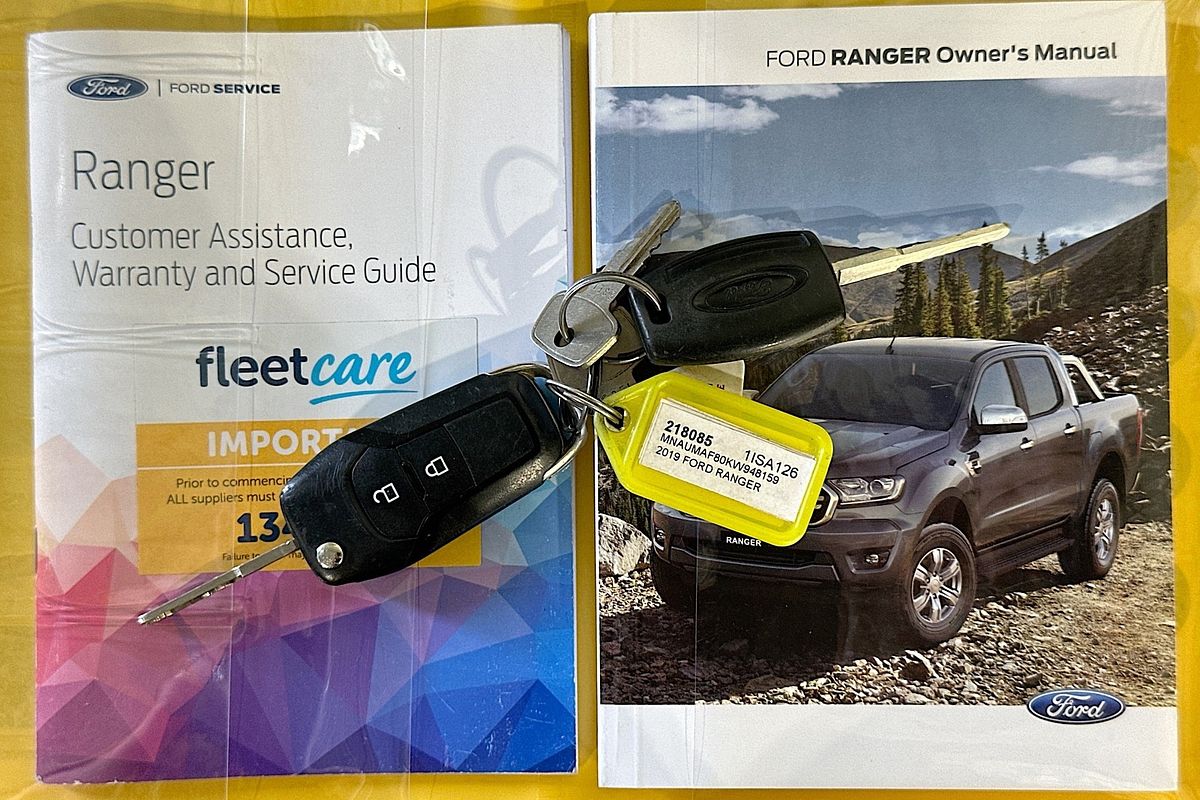 2019 Ford RANGER XL 2.2 HI-RIDER (4x2) PX MKIII MY19 REAR WHEEL DRIVE 2.2L