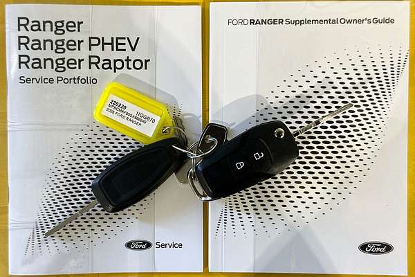2025 Ford RANGER XL 2.0 HI-RIDER (4x2) PY MY25.25 REAR WHEEL DRIVE 2.0L