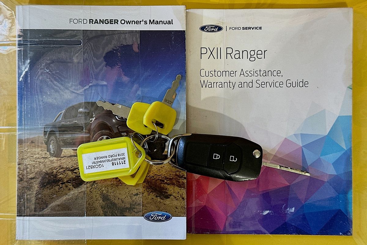2018 Ford RANGER XLT 3.2 (4x4) (5 YR) PX MKII MY18 4X4 3.2L