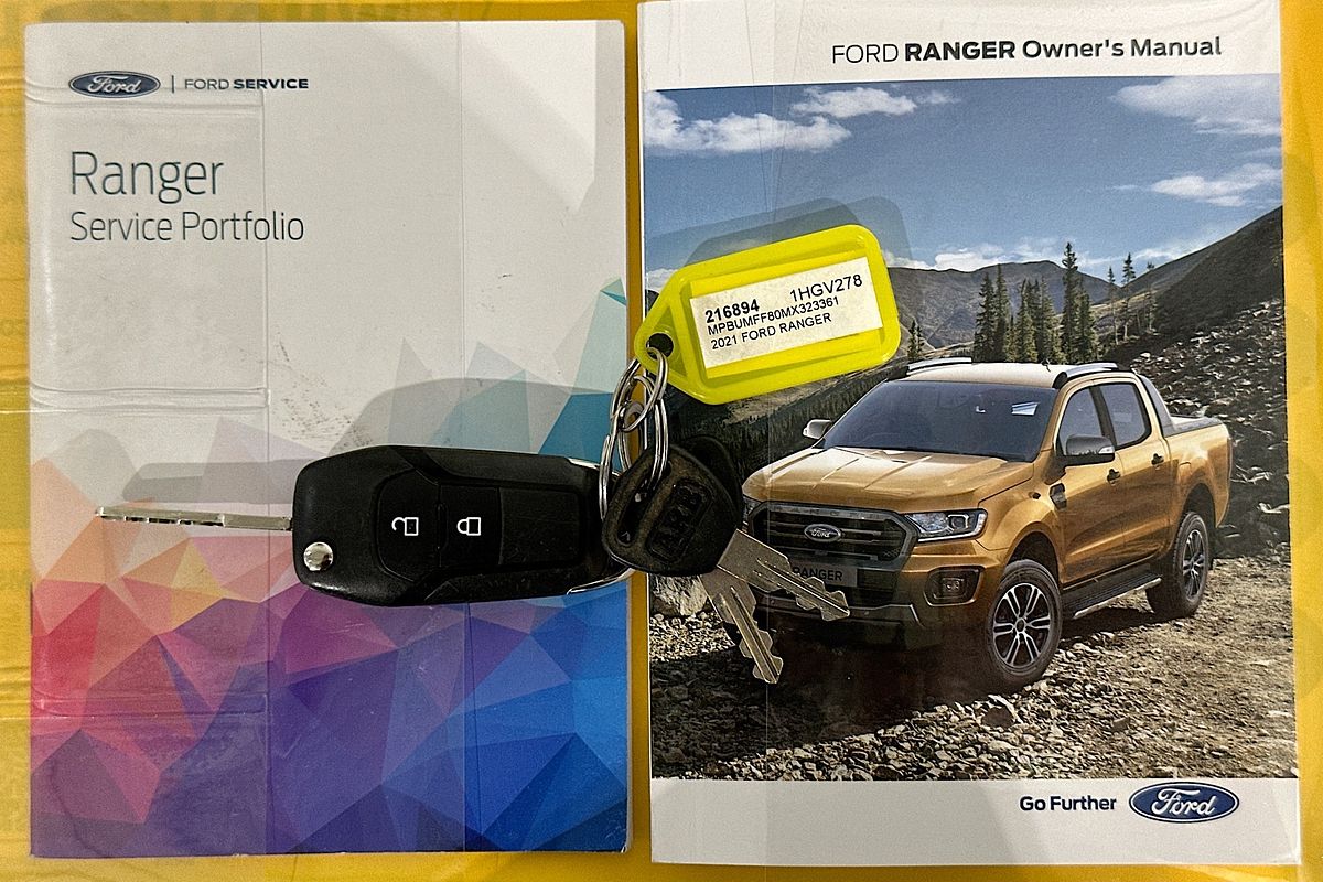 2021 Ford RANGER XL 2.2 HI-RIDER (4x2) PX MKIII MY21.25 REAR WHEEL DRIVE 2.2L