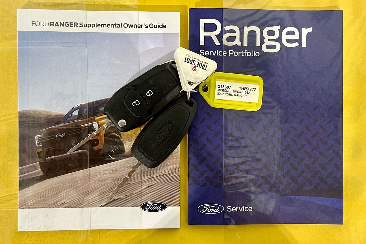 2022 Ford RANGER XL 2.0 HI-RIDER (4x2) PY MY22 REAR WHEEL DRIVE 2.0L