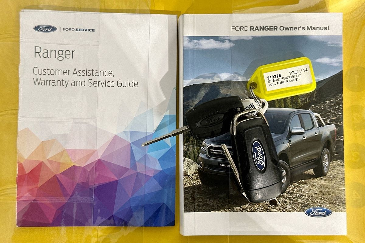 2018 Ford RANGER XL 3.2 (4x4) PX MKII MY18 4X4 3.2L