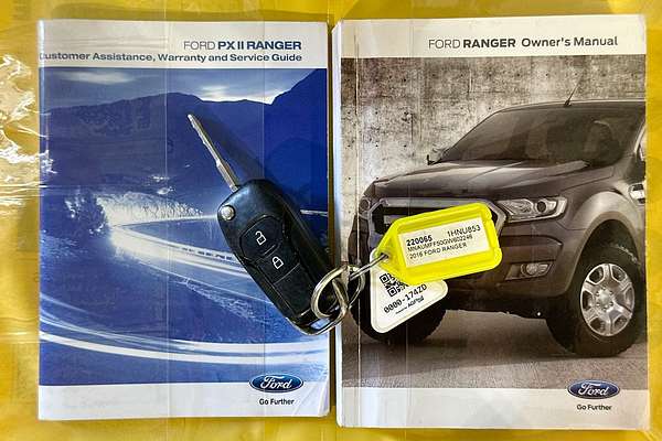2016 Ford RANGER XLT 3.2 HI-RIDER (4x2) PX MKII REAR WHEEL DRIVE 3.2L