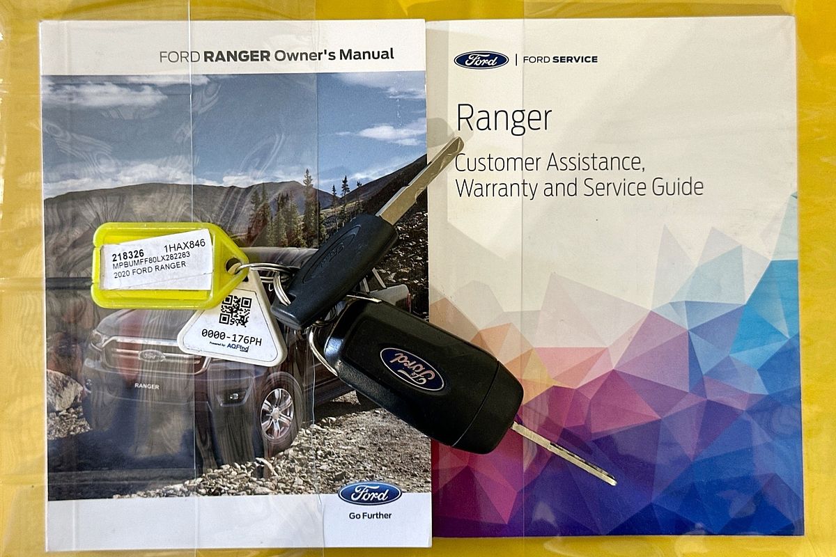 2020 Ford RANGER XL 2.2 HI-RIDER (4x2) PX MKIII MY20.25 REAR WHEEL DRIVE 2.2L