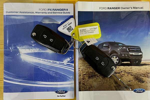 2017 Ford RANGER XLT 3.2 HI-RIDER (4x2) PX MKII MY17 REAR WHEEL DRIVE 3.2L