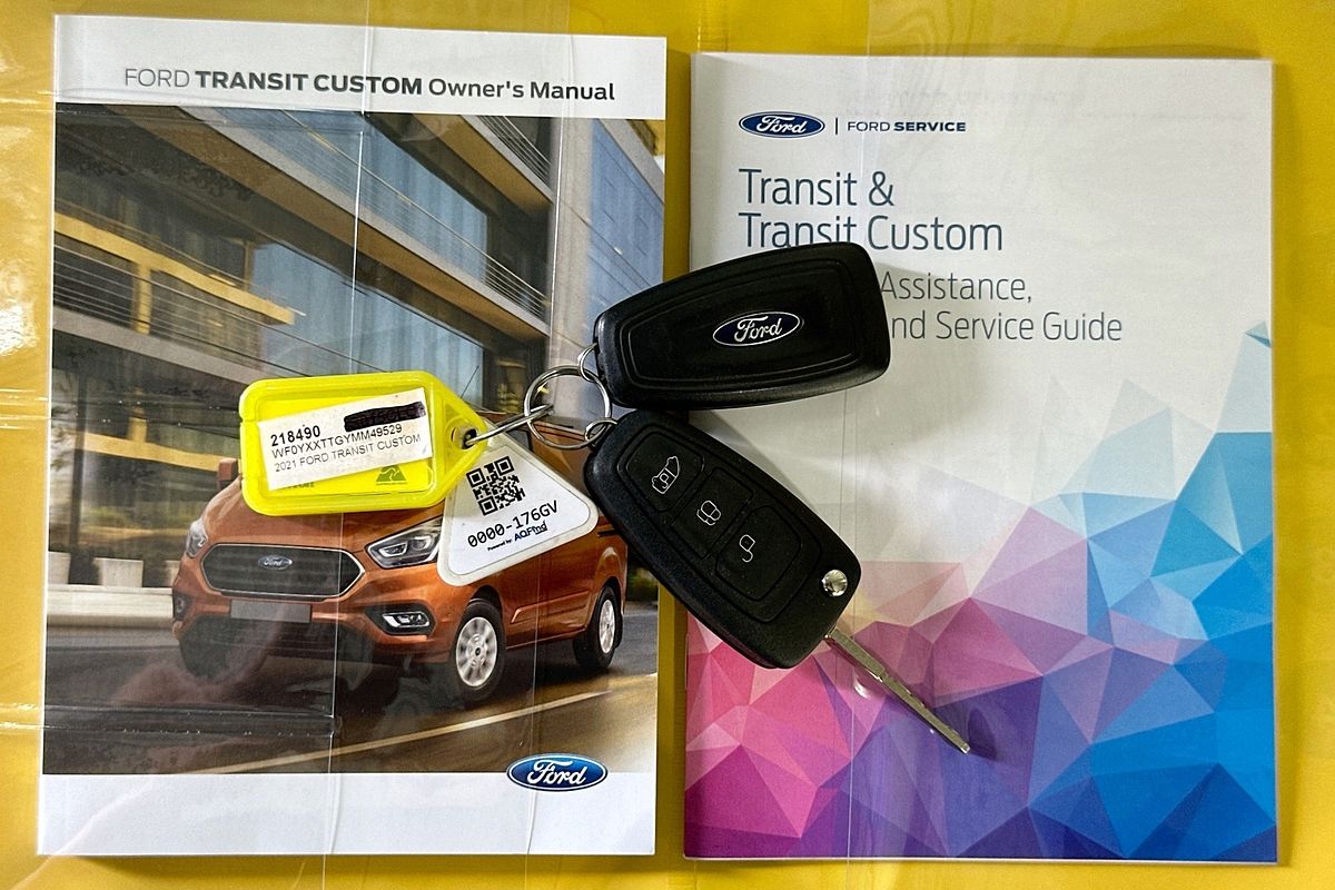 2021 Ford TRANSIT CUSTOM 340S (SWB) VN MY21.25 SWB Low Roof