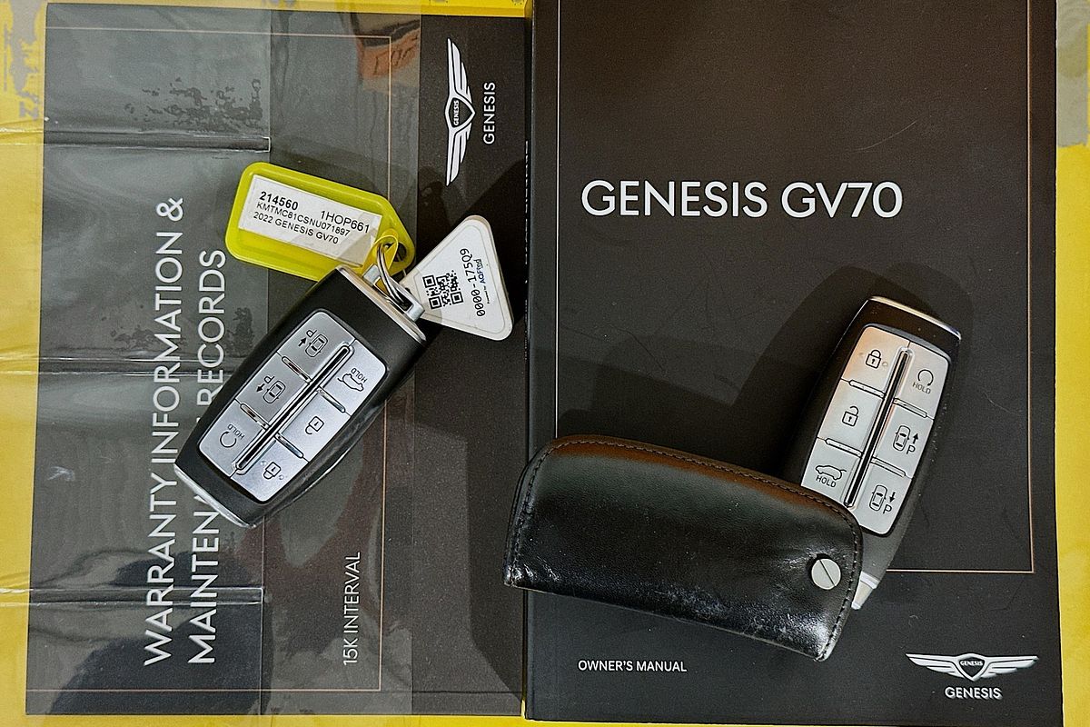 2022 Genesis GV70 3.5T AWD SPORT JK.V1 MY22