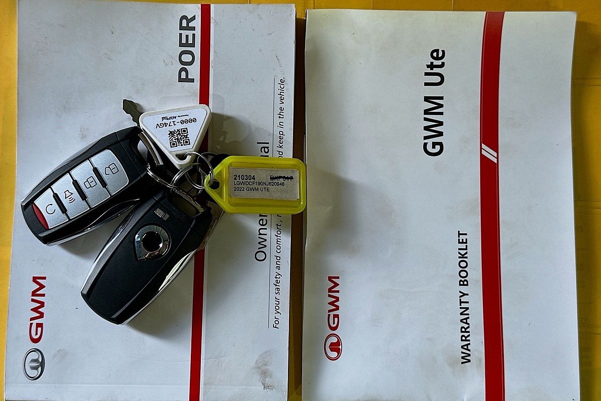 2022 GWM UTE CANNON-X (4x4)  4X4