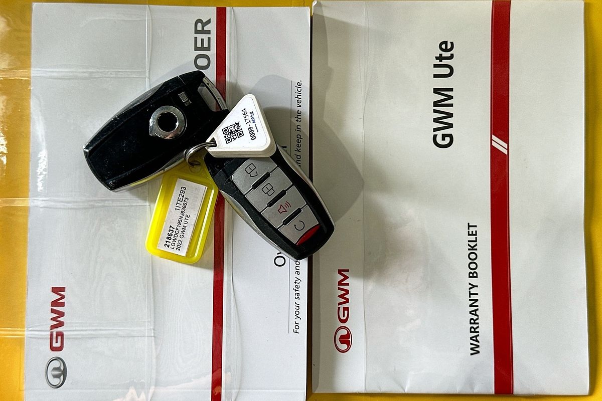 2022 GWM UTE CANNON VANTA (4x4)  4X4