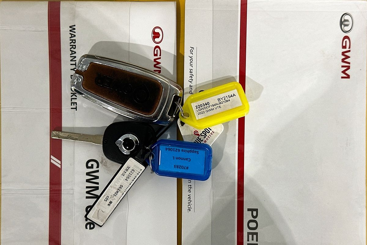 2022 GWM UTE CANNON-L (4x4)  4X4