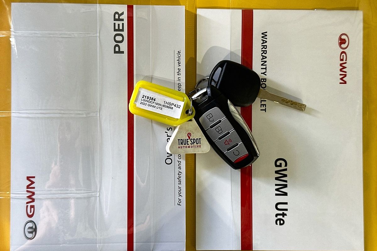 2022 GWM UTE CANNON (4x4)  4X4