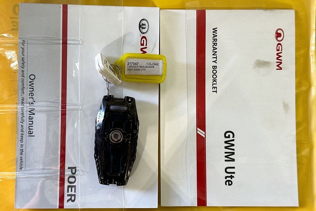 2022 GWM UTE CANNON-L (4x4)  4X4