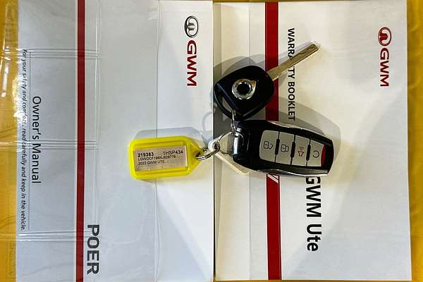 2022 GWM UTE CANNON (4x4)  4X4