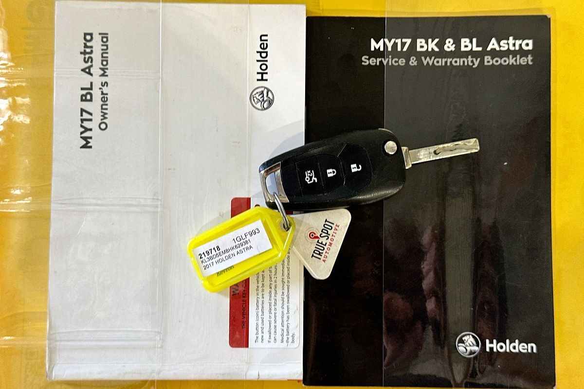 2017 Holden ASTRA LS PLUS BL MY17