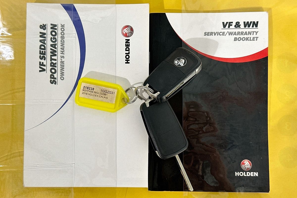 2016 Holden CALAIS  VF II