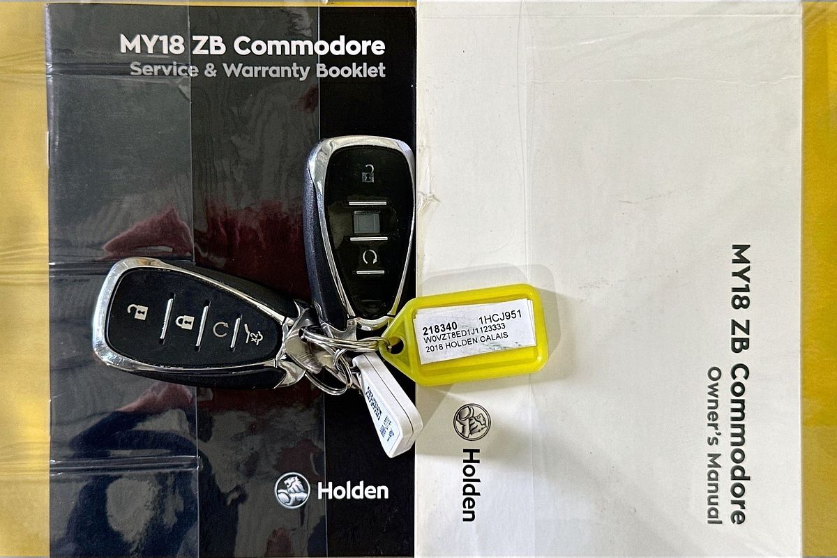 2018 Holden CALAIS TOURER ZB