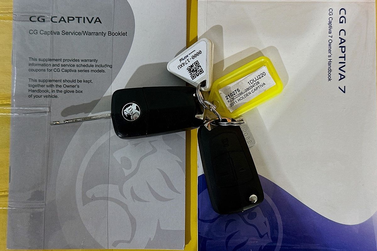 2011 Holden CAPTIVA 7 CX (4x4) CG SERIES II