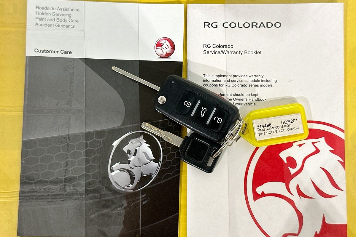 2013 Holden COLORADO LTZ (4x4) RG 4X4