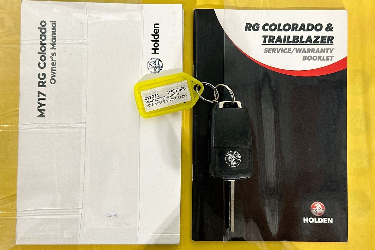 2016 Holden COLORADO Z71 (4x4) RG MY16 4X4