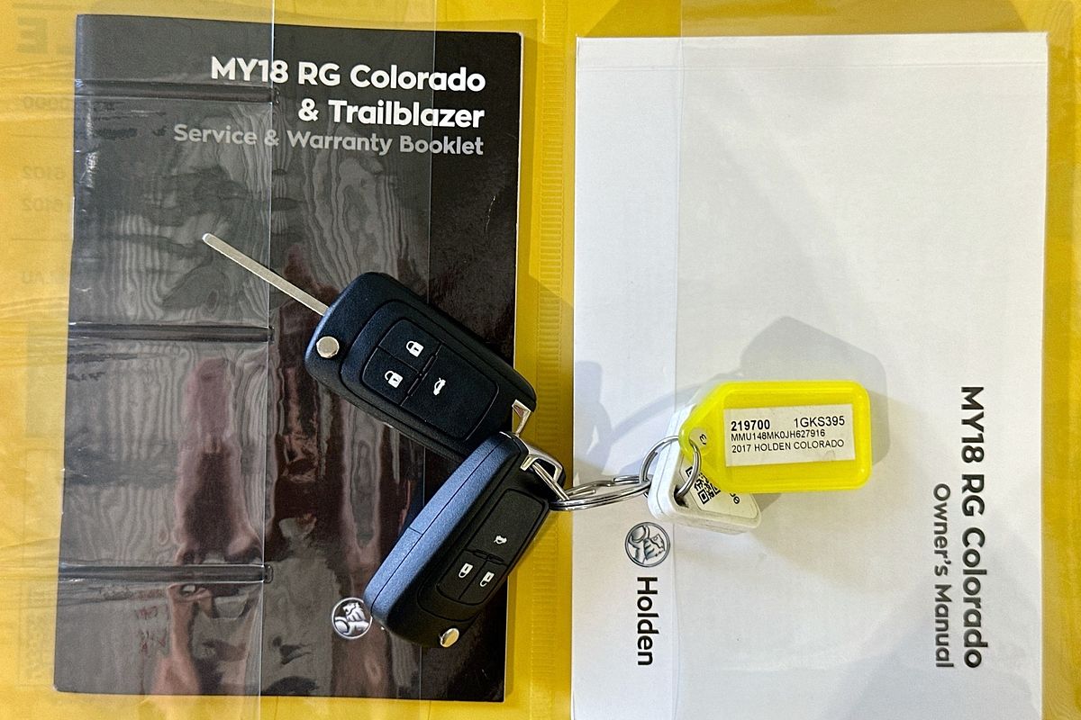 2017 Holden COLORADO STORM (4x4) RG MY18 4X4