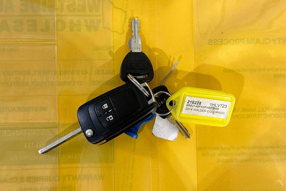 2014 Holden COLORADO LT (4x4) RG MY14 4X4